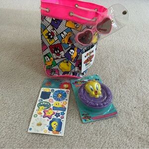 Vintage Looney Tunes Bag + NWT